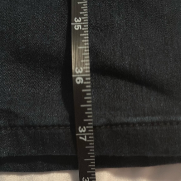 TINSELTOWN Juniors' Pom Pom High Rise Skinny Jeans Size 5 - NWT - Deep Blue - Picture 8 of 10